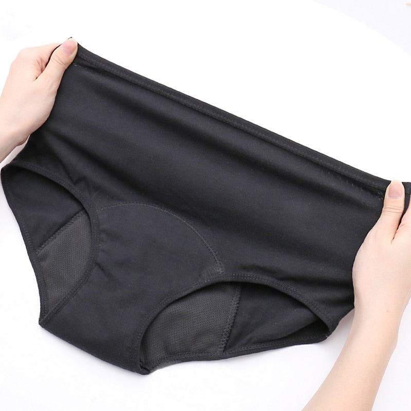 High Waist Organic Cotton LYRA Menstrual Underwear
