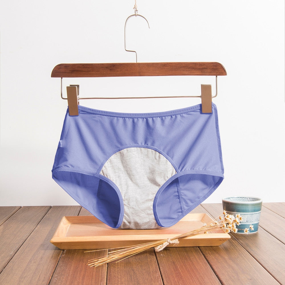 3 pcs Period Panties Reusable Menstrual Underwear Leak Proof