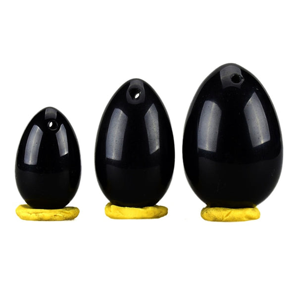 Black Obsidian Stone Vaginal Yoni Egg 